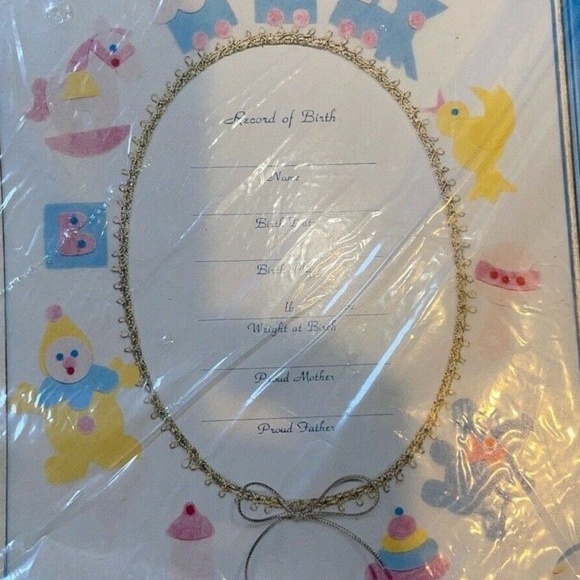 Felt Originals Birth Announcement Kit - Picture 1 of 1